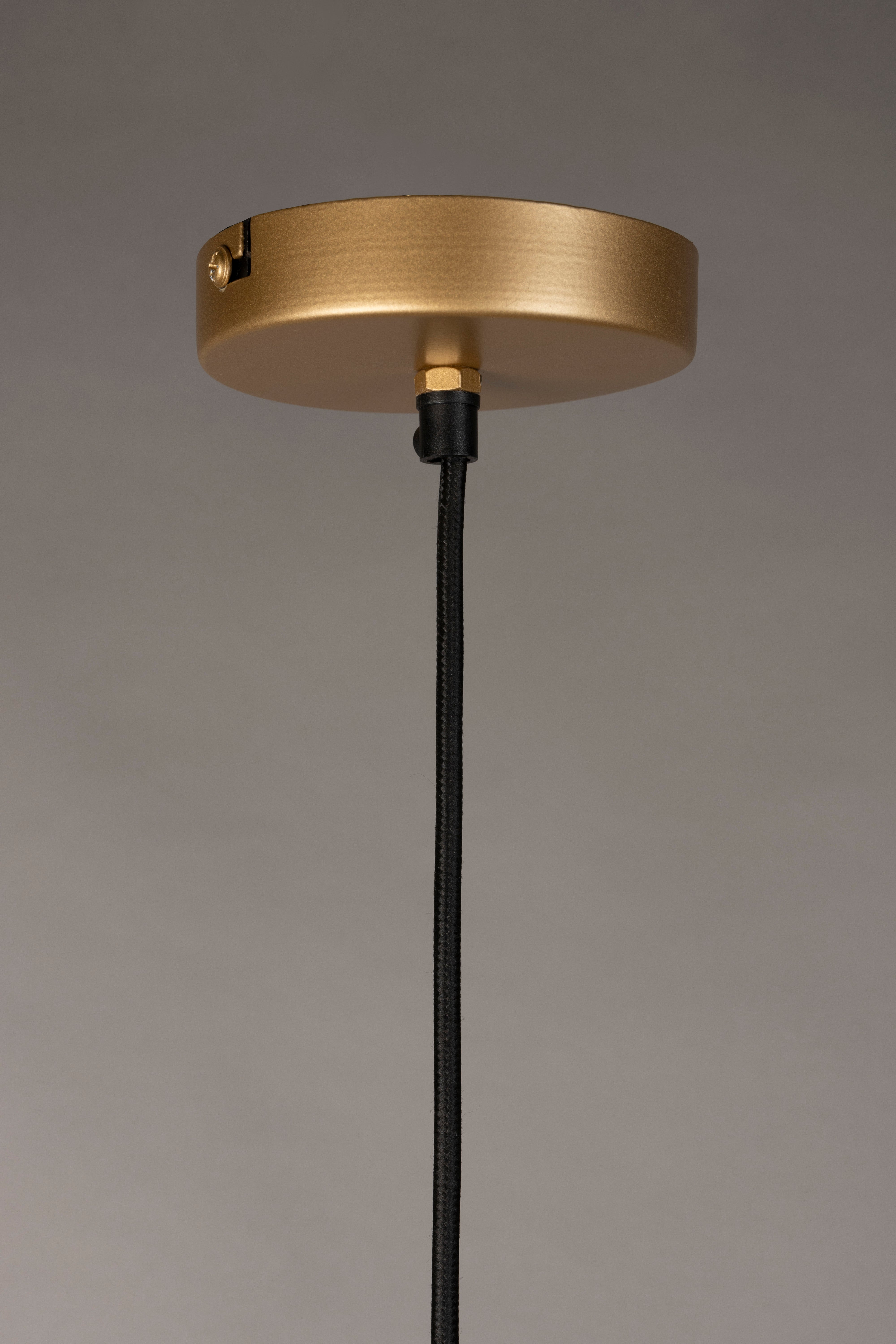 Dutchbone Cath Brown Mango Wood Tiered Pendant Light Small